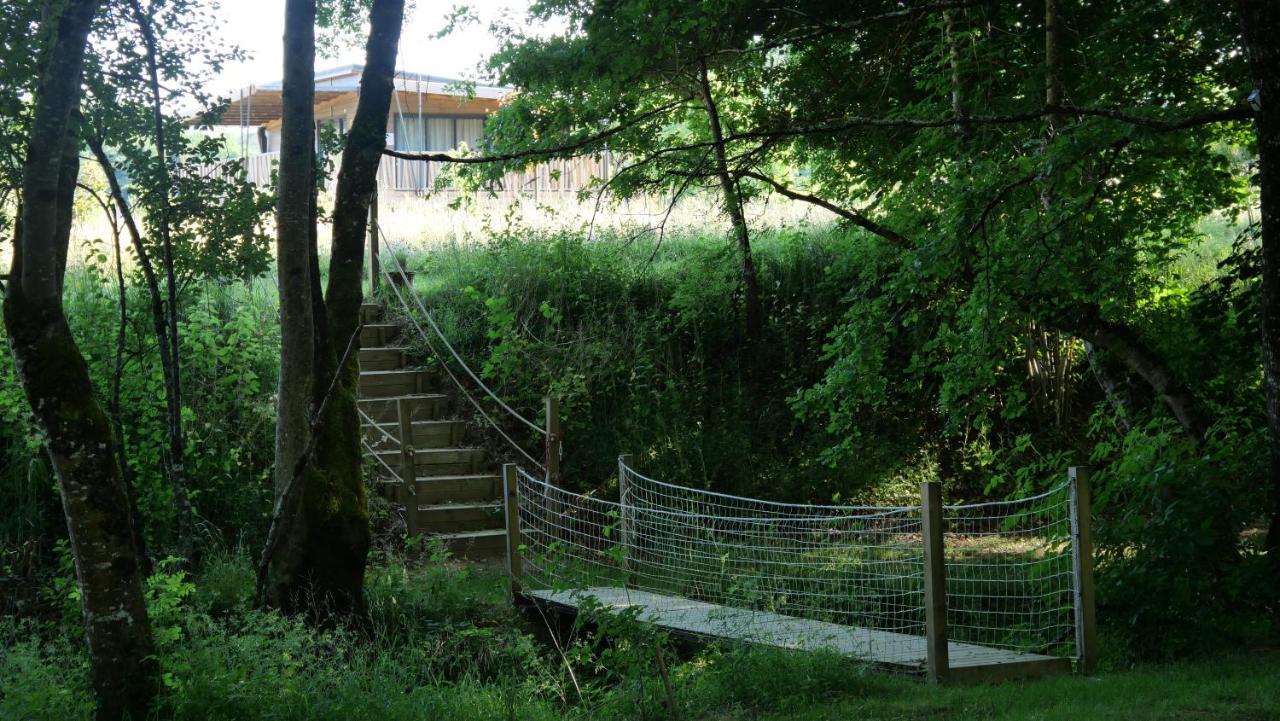 Les Chalets Du Moulin De Valade Condat-sur-Trincou Esterno foto